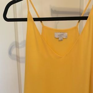 Yellow Loft Sleeveless Light weight top size M